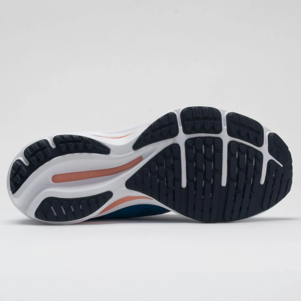 Mizuno Wave Rider 25 Women's Imperial Blue/Vivid Blue - Image 4