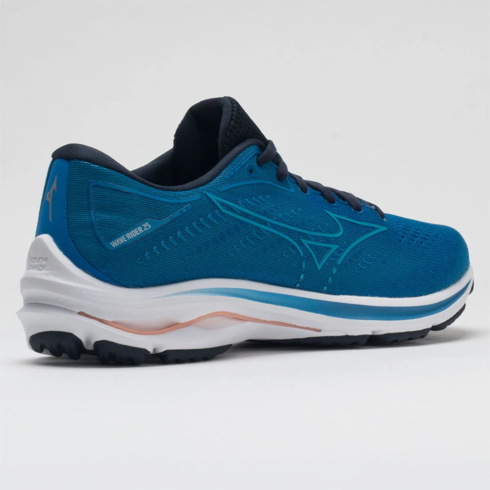 Mizuno Wave Rider 25 Women's Imperial Blue/Vivid Blue - Image 6