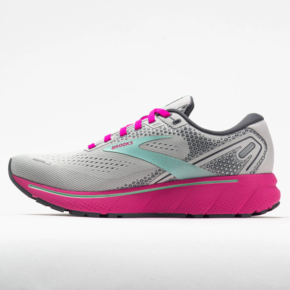 Brooks Ghost 14 Women's Oyster/Yucca/Pink - Image 2