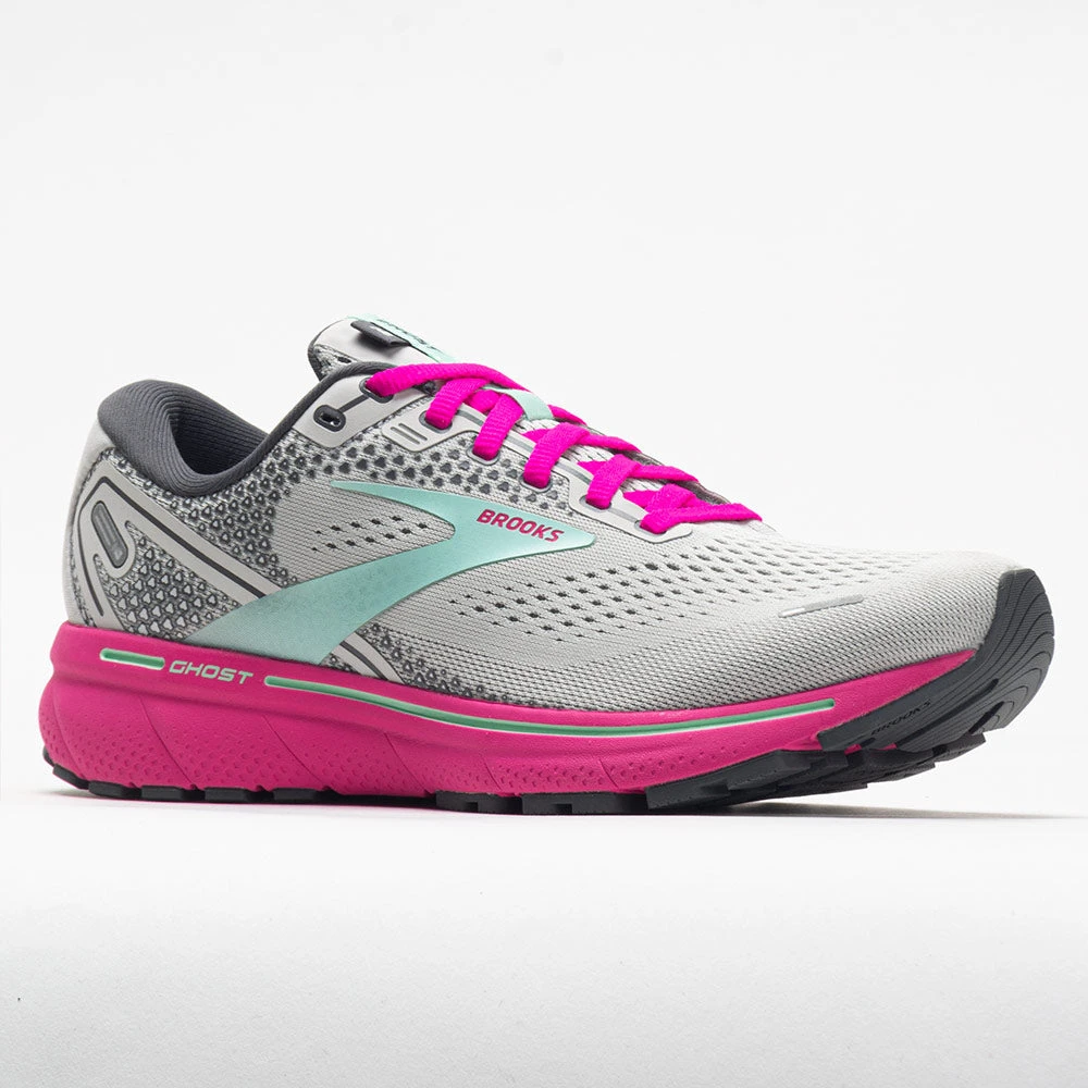 Brooks Ghost 14 Women's Oyster/Yucca/Pink - Image 5