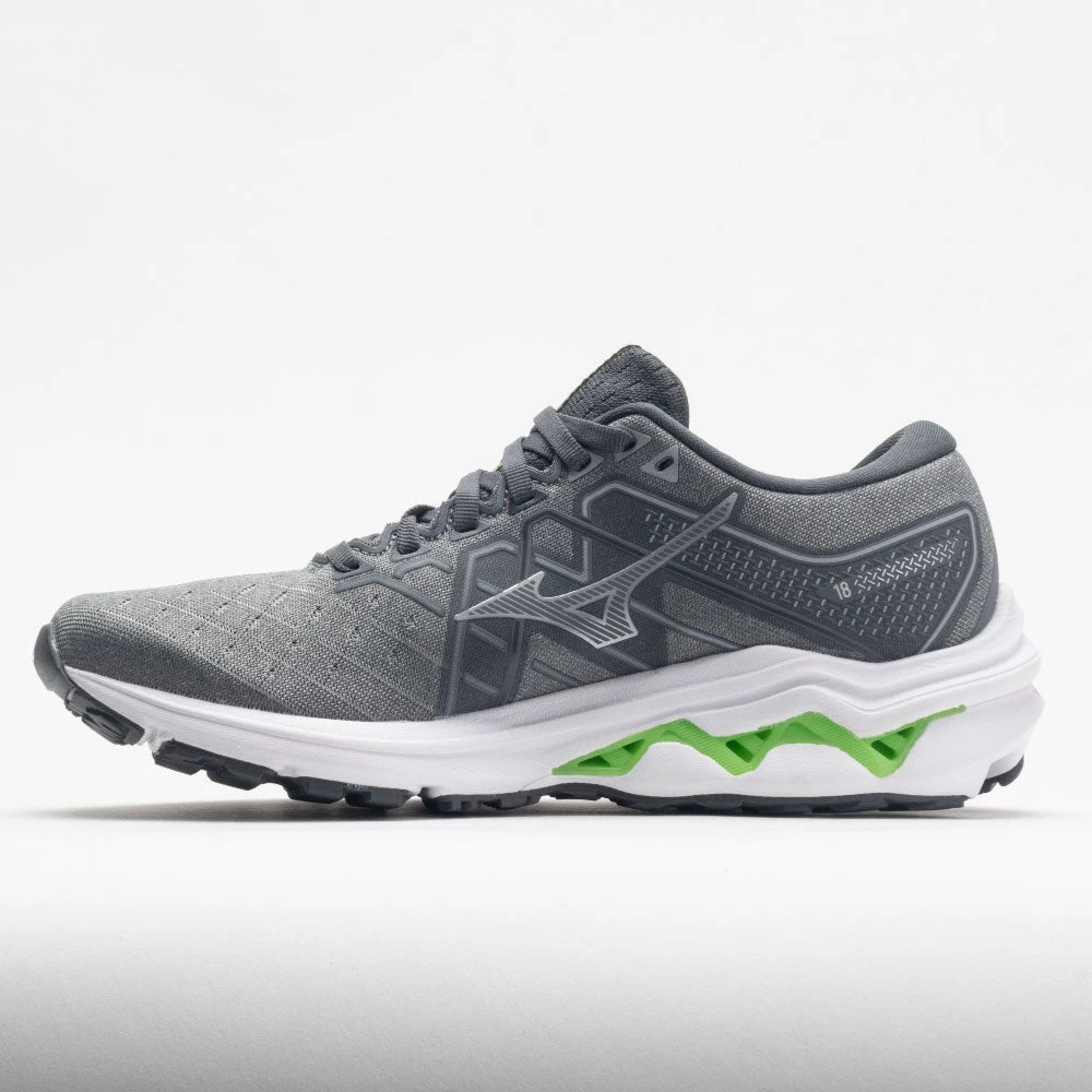 Mizuno Wave Inspire 18 Women's Ultimate Grey/Silver - Image 2
