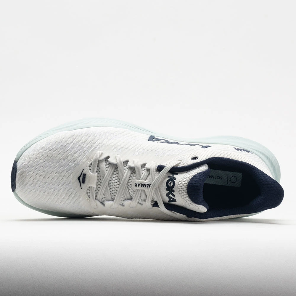 HOKA Solimar Women's Blanc De Blanc/Blue Glass - Image 3