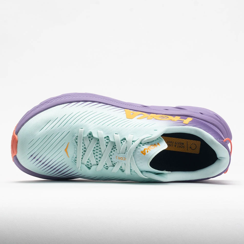 HOKA Rincon 3 Women's Blue Glass/Chalk Violet - Image 3