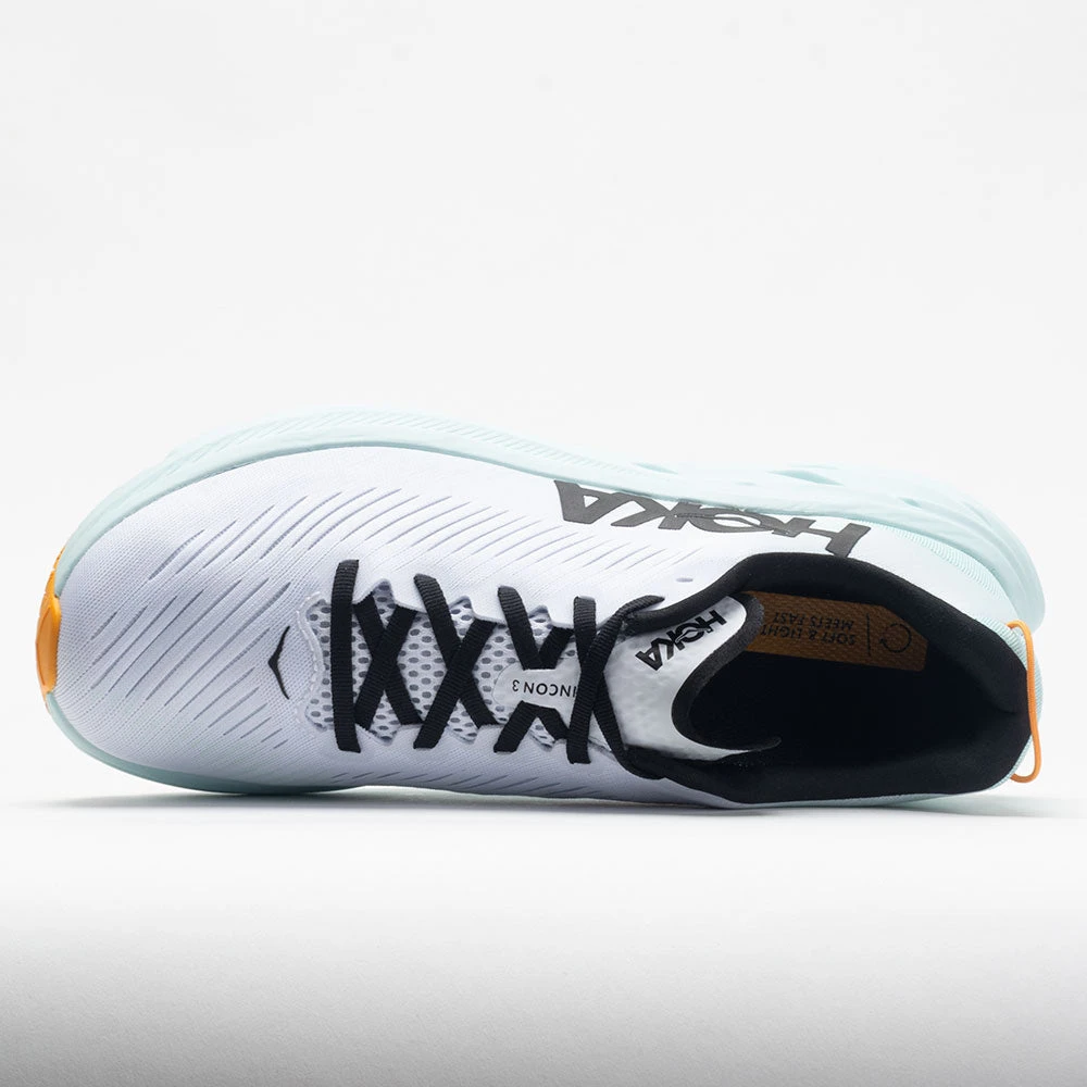 HOKA Rincon 3 Men's White/Blue Glass - Image 3