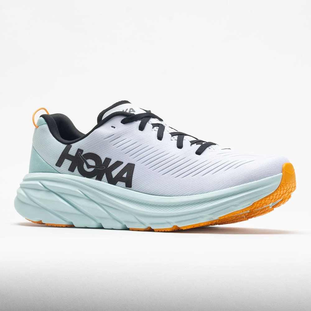 HOKA Rincon 3 Men's White/Blue Glass - Image 5