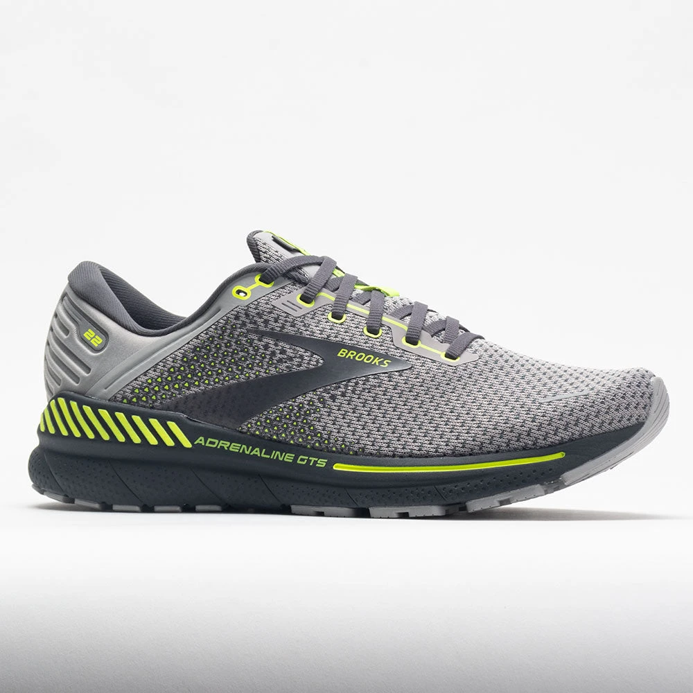 Brooks Adrenaline GTS 22 Men's Grey/Pearl/Nightlife - Image 5