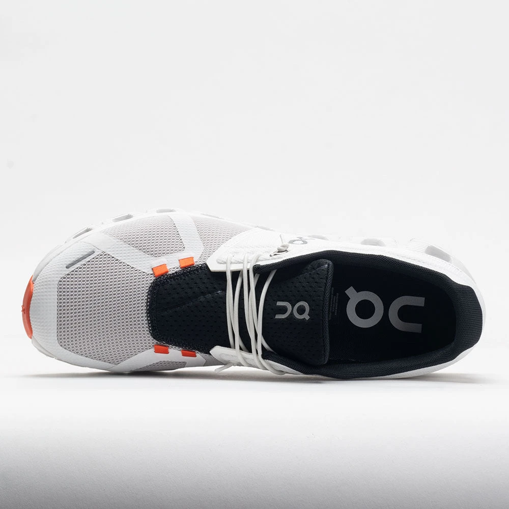 On Running On Cloud 5 Push Men's White/Flame - Image 3
