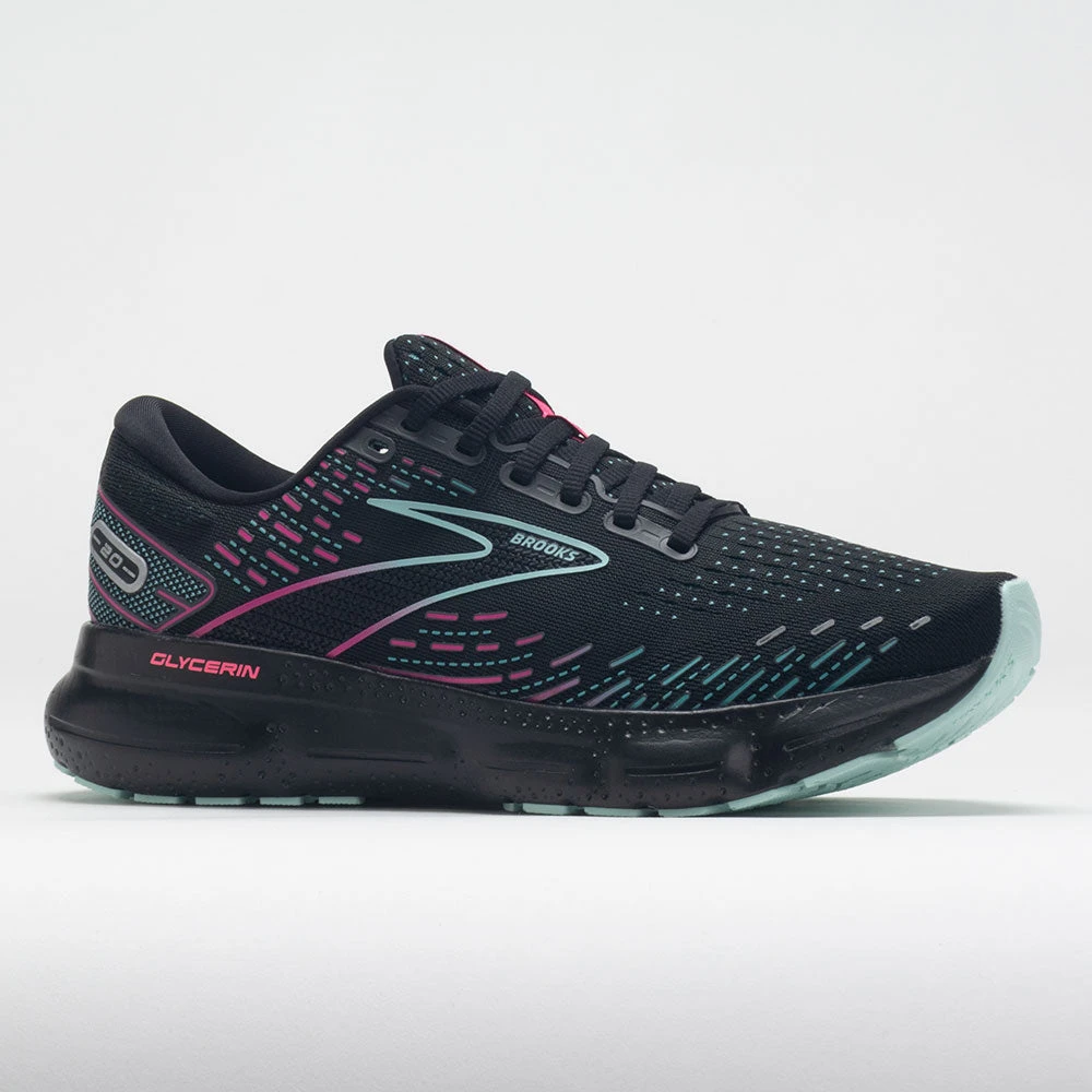 Brooks Glycerin 20 Women's Black/Blue Light/Pink - Image 5
