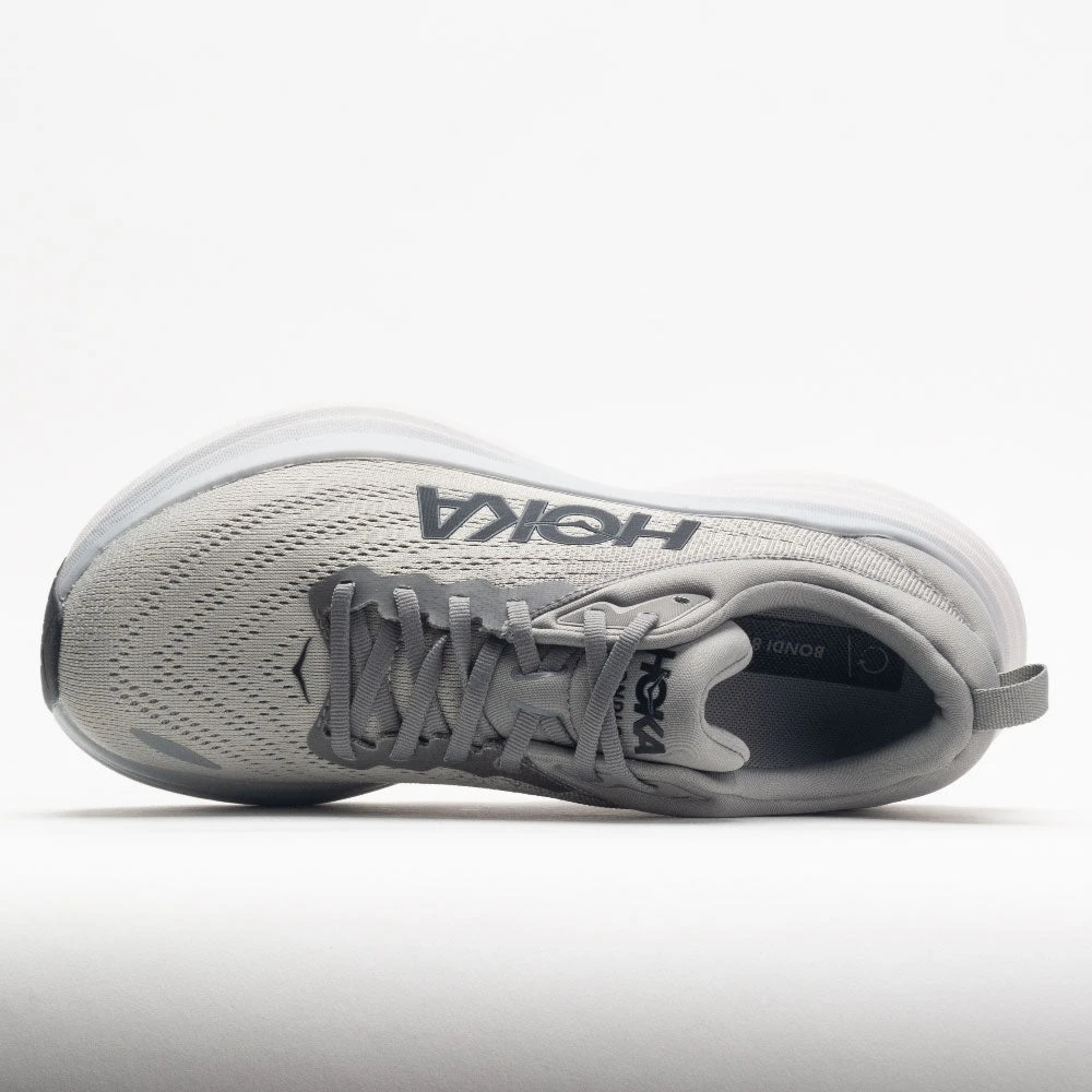 HOKA Bondi 8 Men's Sharkskin/Harbor Mist - Image 3