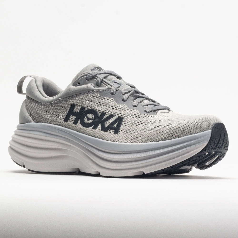 HOKA Bondi 8 Men's Sharkskin/Harbor Mist - Image 5