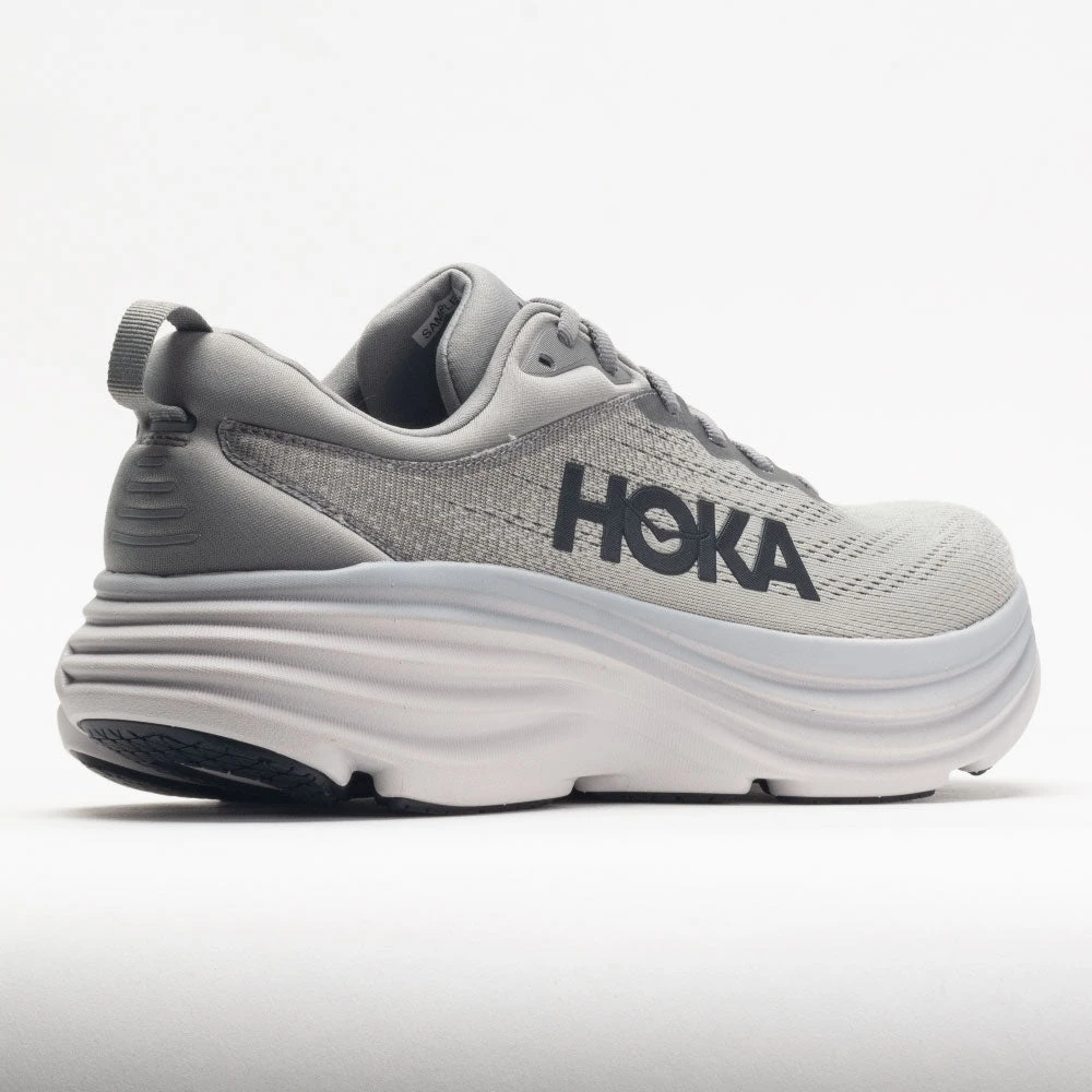 HOKA Bondi 8 Men's Sharkskin/Harbor Mist - Image 6