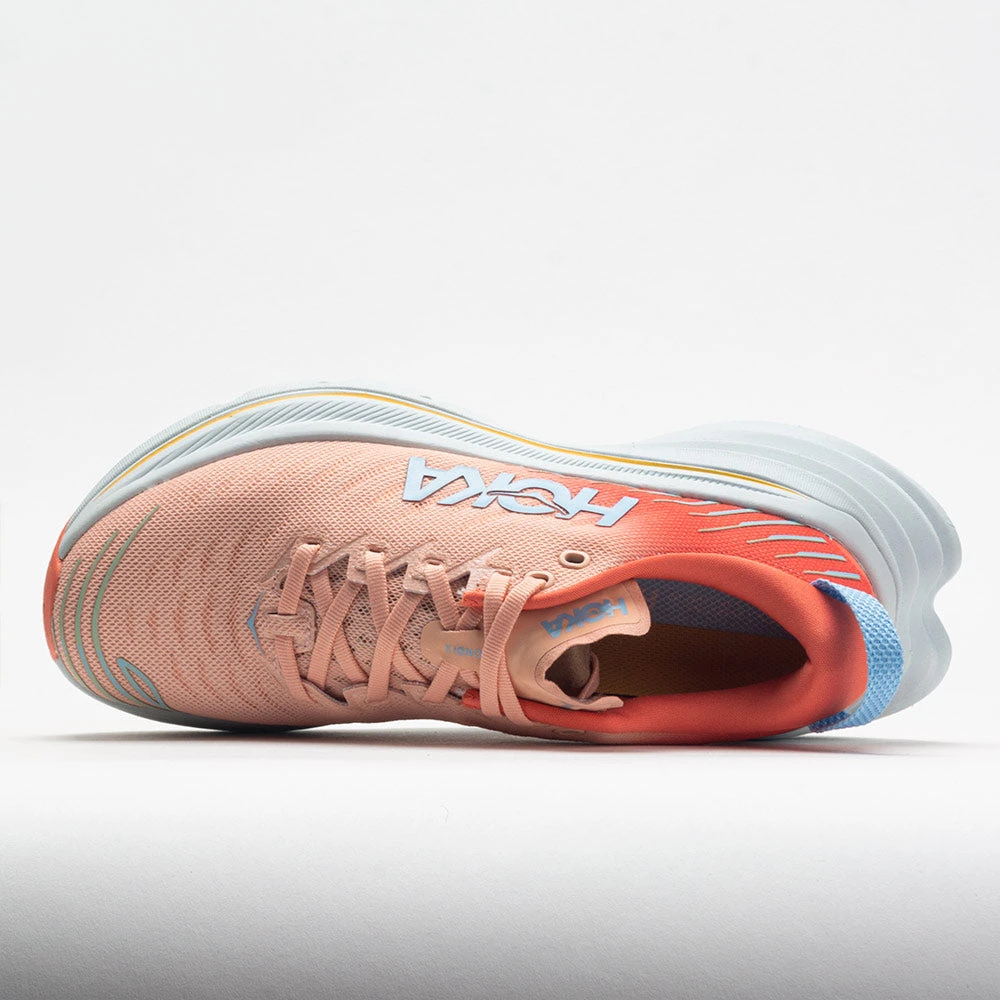 HOKA Bondi X Women's Camellia/Peach Parfait - Image 3