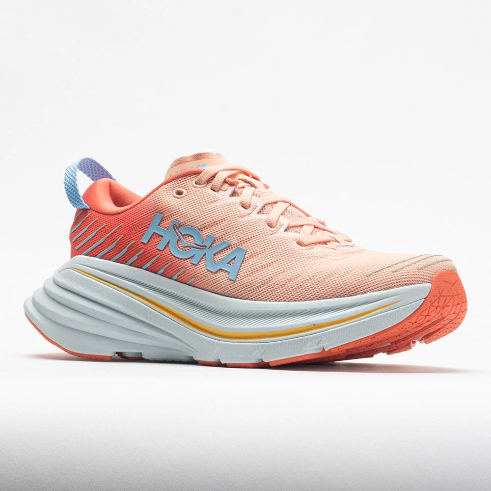 HOKA Bondi X Women's Camellia/Peach Parfait - Image 5