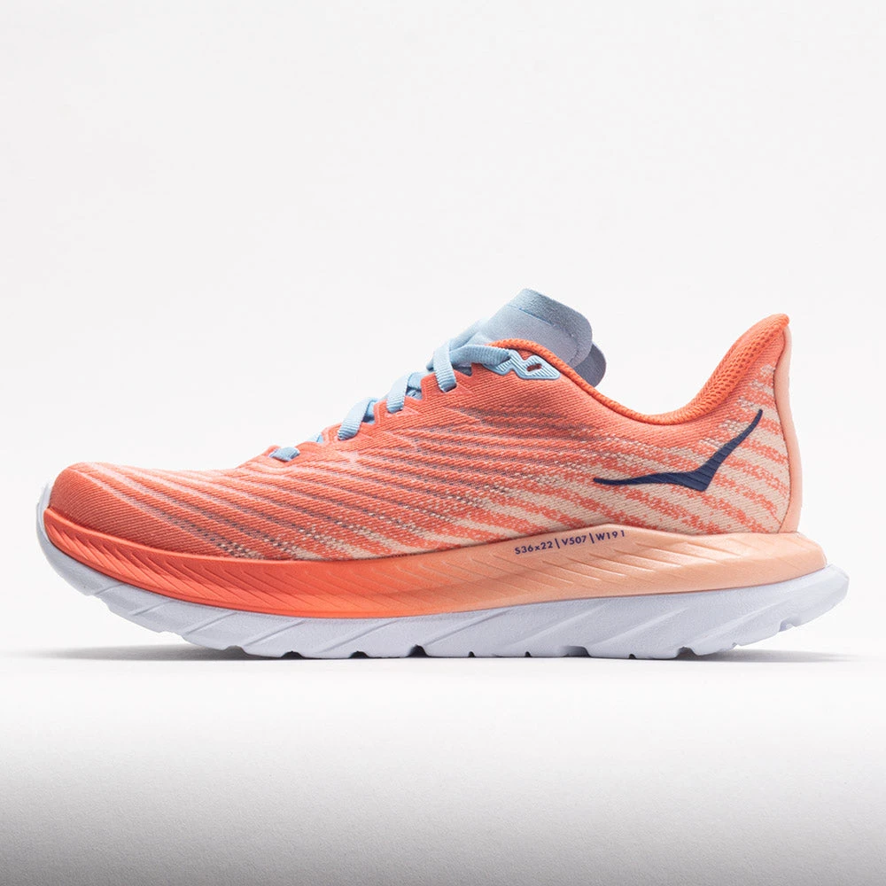 HOKA Mach 5 Women's Camellia/Peach Parfait - Image 2