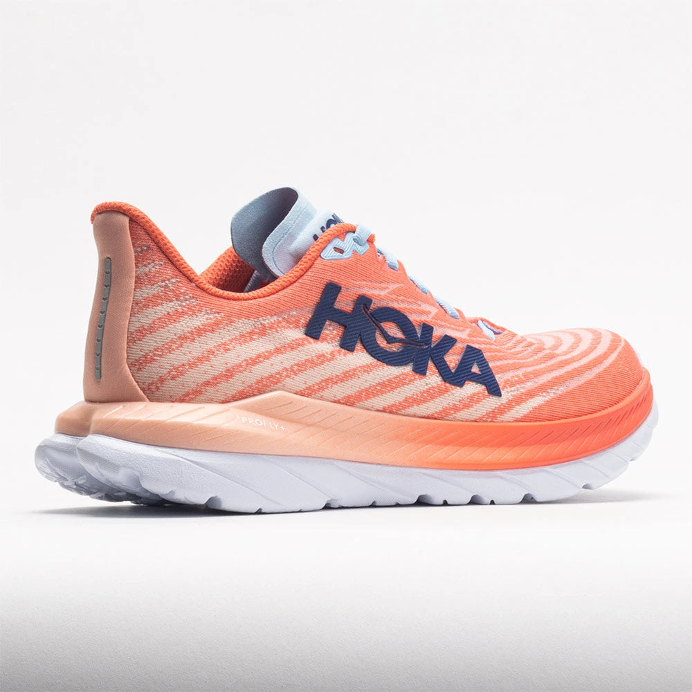 HOKA Mach 5 Women's Camellia/Peach Parfait - Image 6