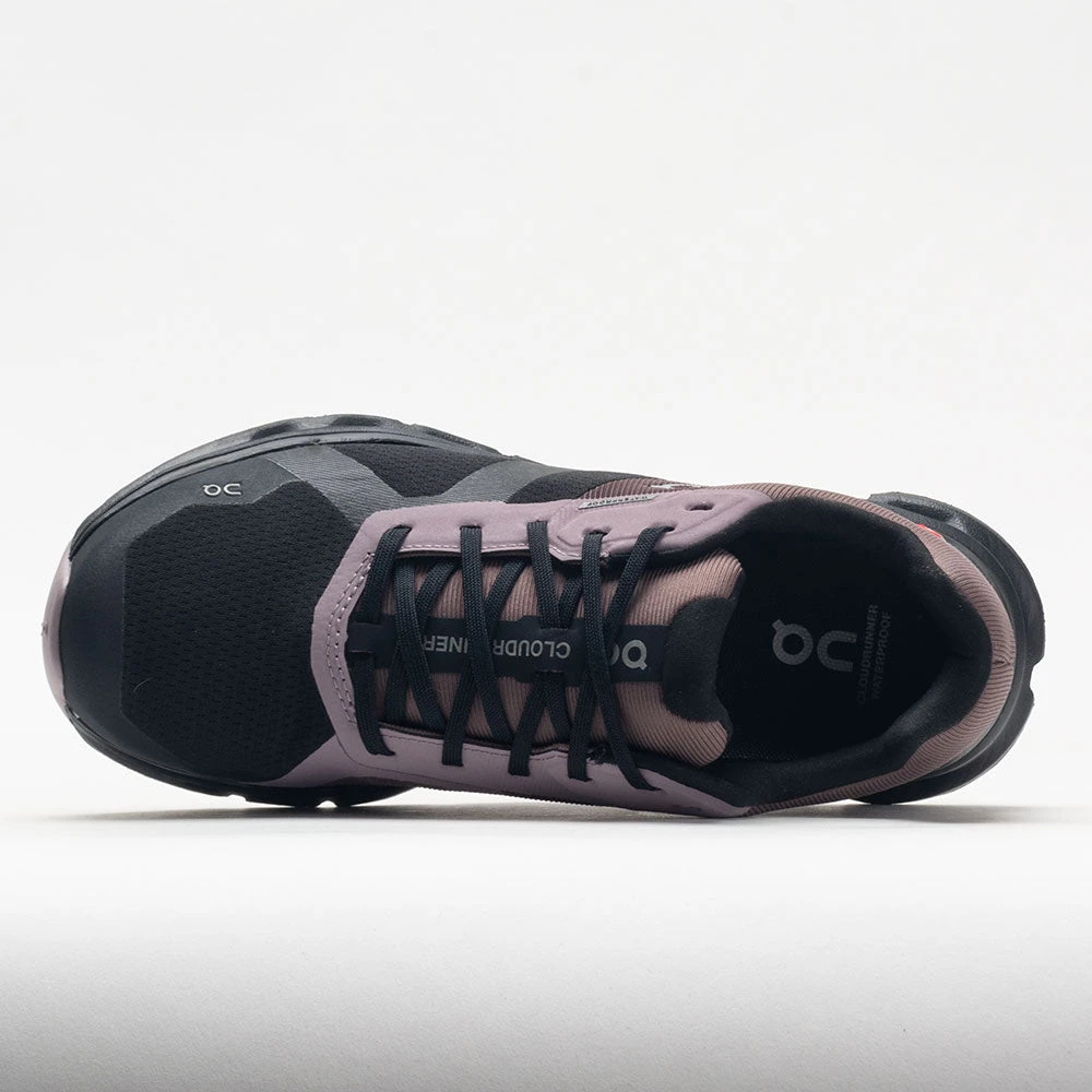 On Running On Cloudrunner Waterproof Women's Black/Grape - Image 3