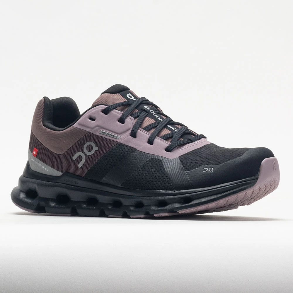 On Running On Cloudrunner Waterproof Women's Black/Grape - Image 5