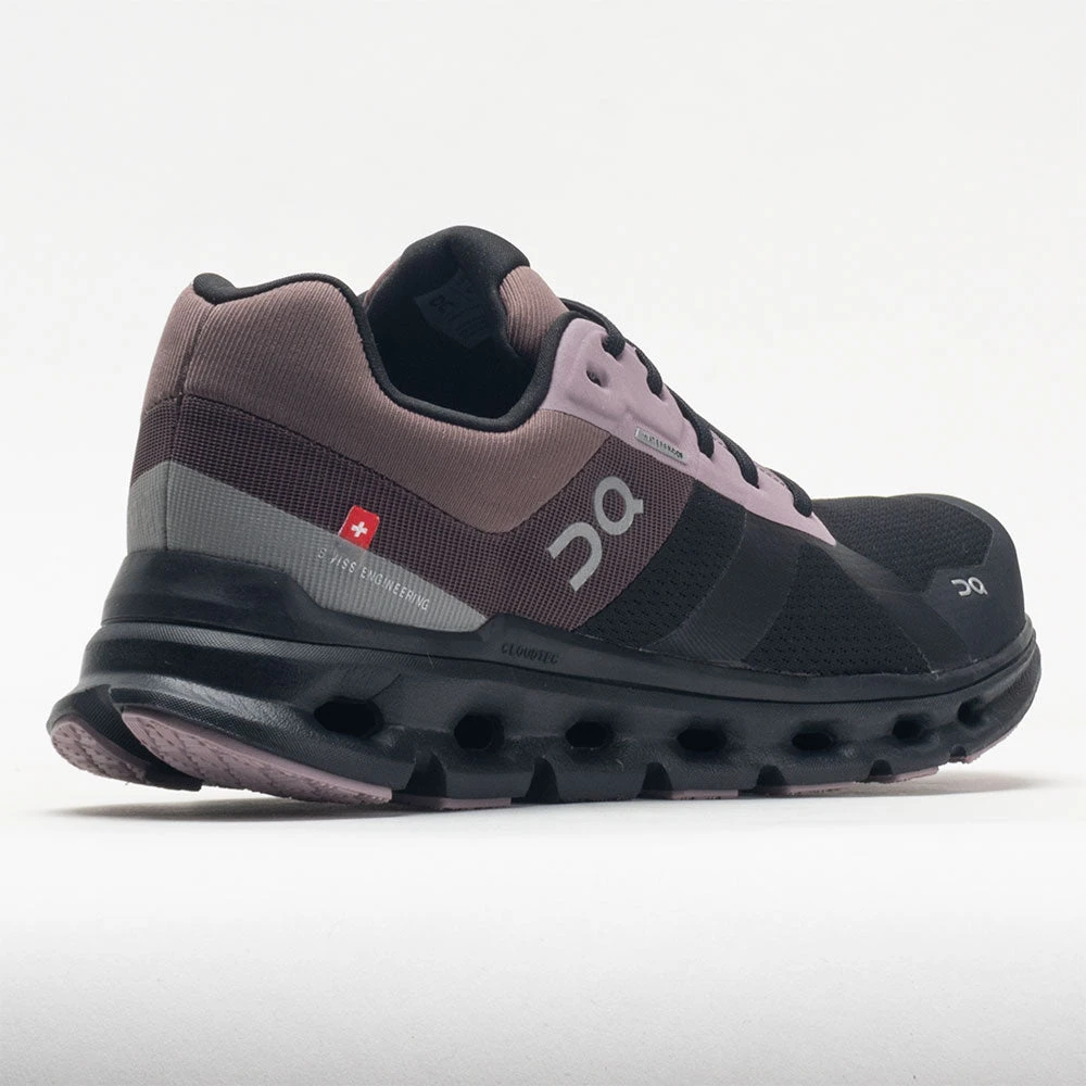 On Running On Cloudrunner Waterproof Women's Black/Grape - Image 6