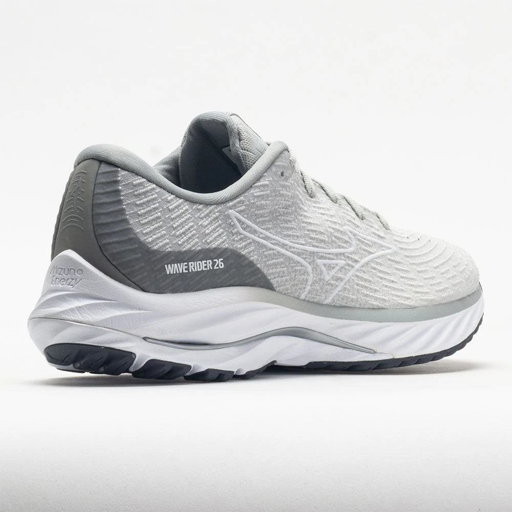 Mizuno Wave Rider 26 Women's Oyster Mushroom/White - Image 6