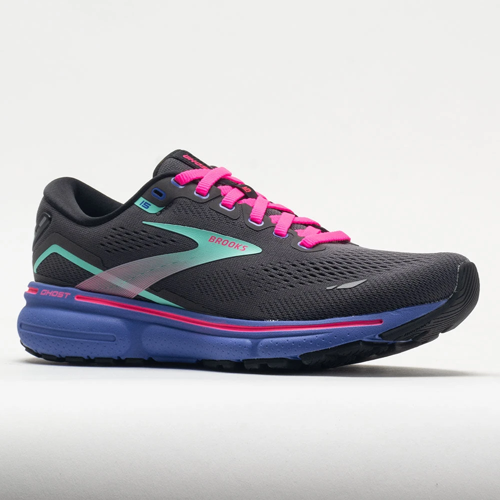 Brooks Ghost 15 Women's Black/Blue/Aruba - Image 5
