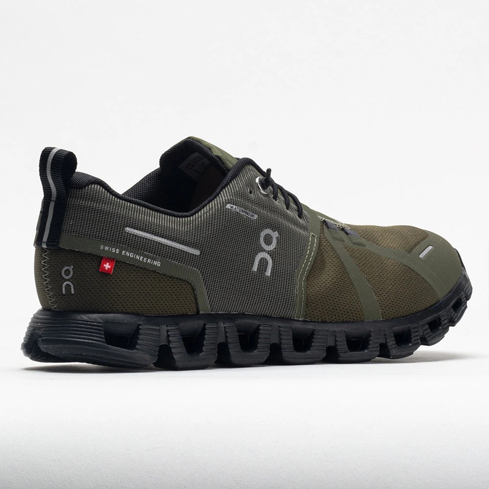 On Running On Cloud 5 Waterproof Women's Olive/Black - Image 6