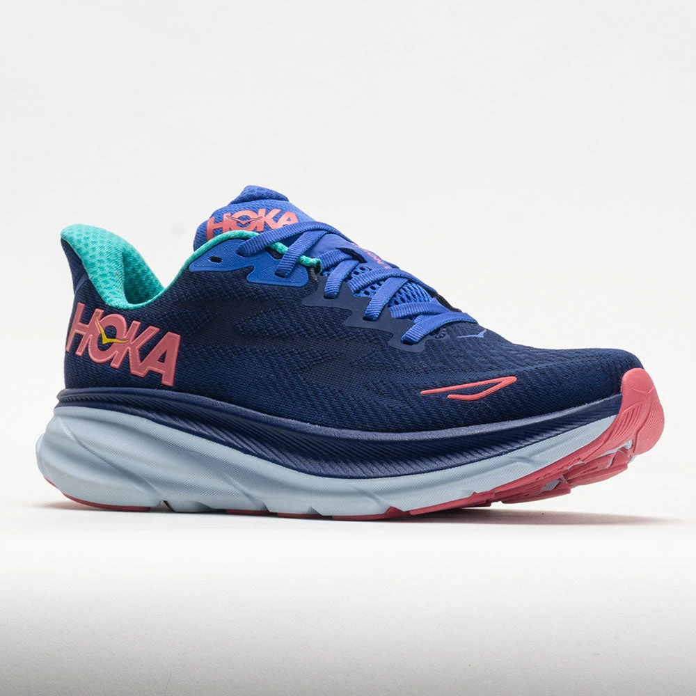 HOKA Clifton 9 Women's Bellwether Blue/Ceramic - Image 5