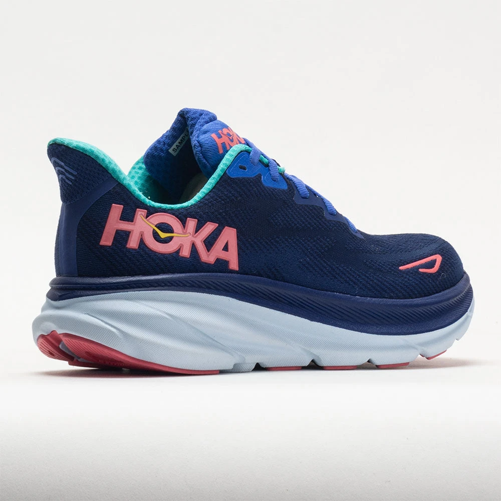 HOKA Clifton 9 Women's Bellwether Blue/Ceramic - Image 6