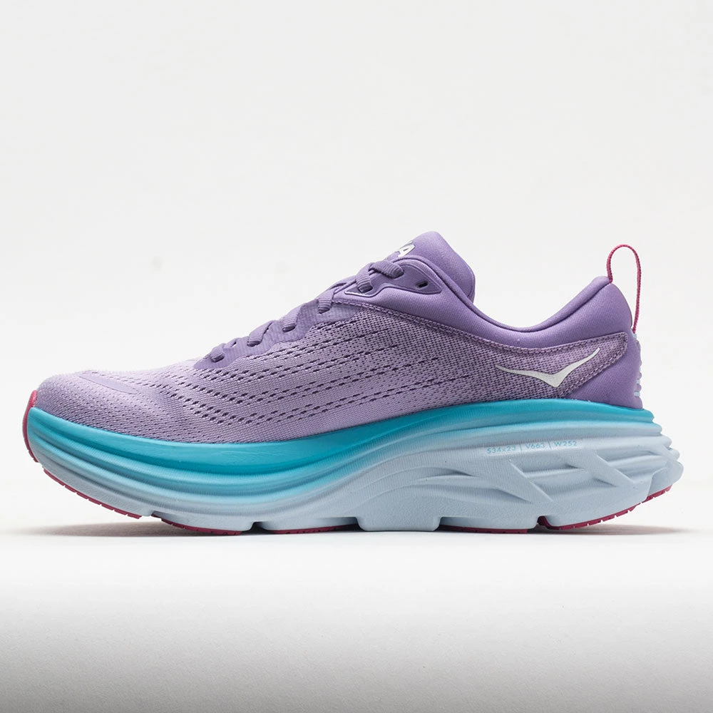 HOKA Bondi 8 Women's Chalk Violet/Pastel Lilac - Image 2