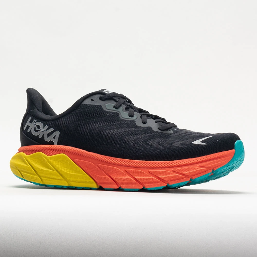 HOKA Arahi 6 Men's Black/Flame - Image 5