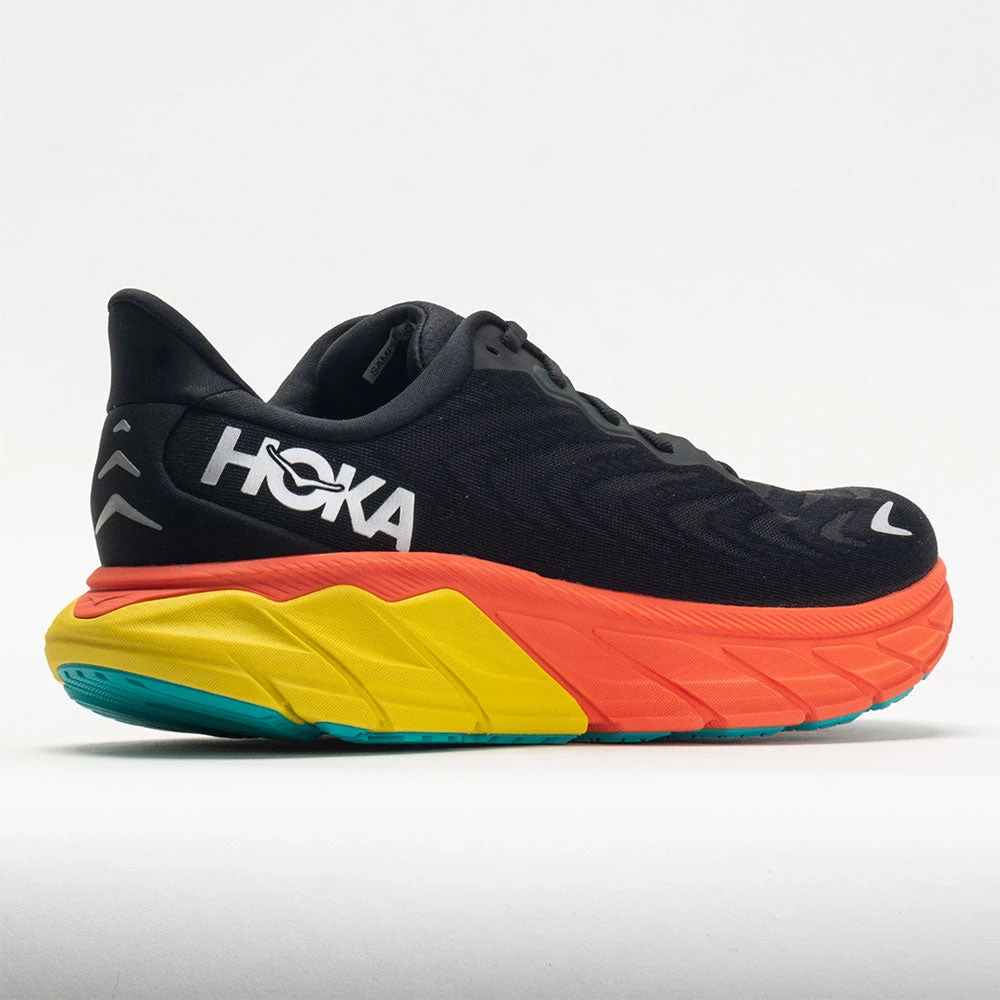 HOKA Arahi 6 Men's Black/Flame - Image 6