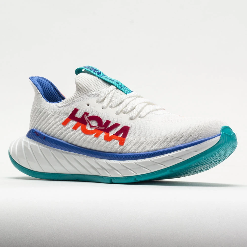 HOKA Carbon X 3 Men's White/Flame - Image 5