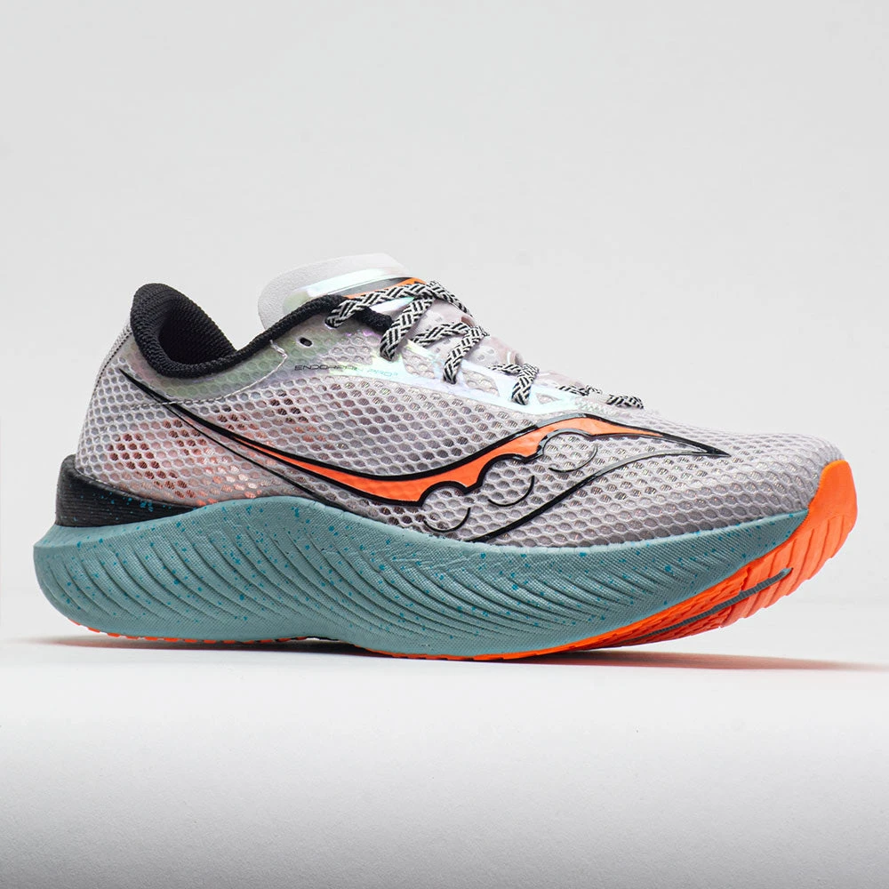 Saucony Endorphin Pro 3 Men's Fog/VIZI Orange - Image 5