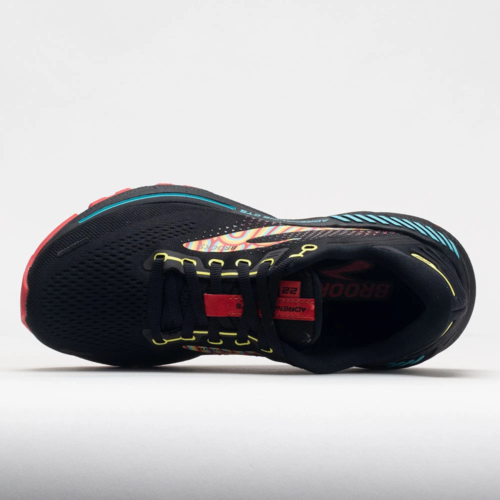 Brooks Adrenaline GTS 22 Women's Disco Black/Blue/Bittersweet - Image 3