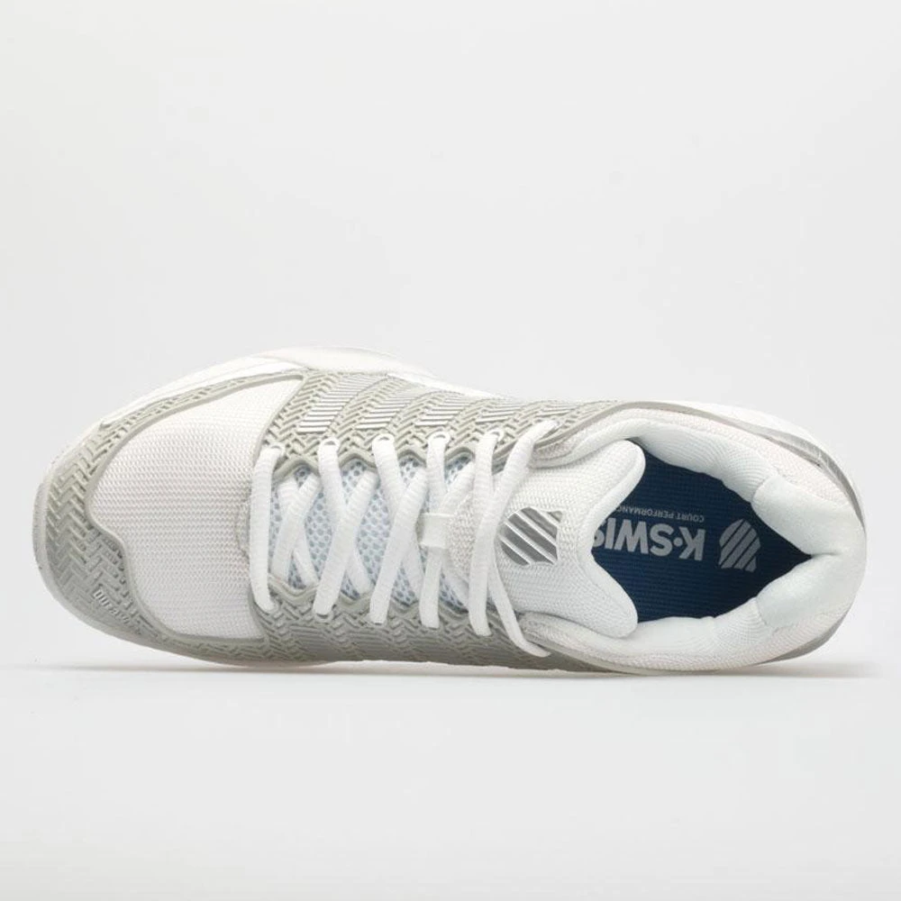 K-Swiss Hypercourt Express Women's White/Silver - Image 3