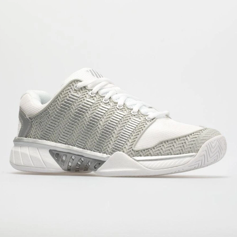 K-Swiss Hypercourt Express Women's White/Silver - Image 5