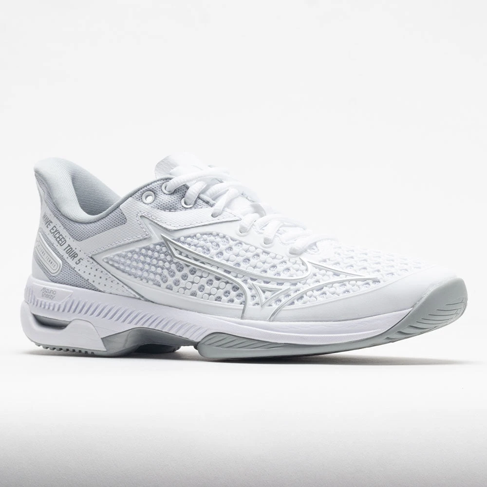 Mizuno Wave Exceed Tour 5 AC Women's White/Silver - Image 5