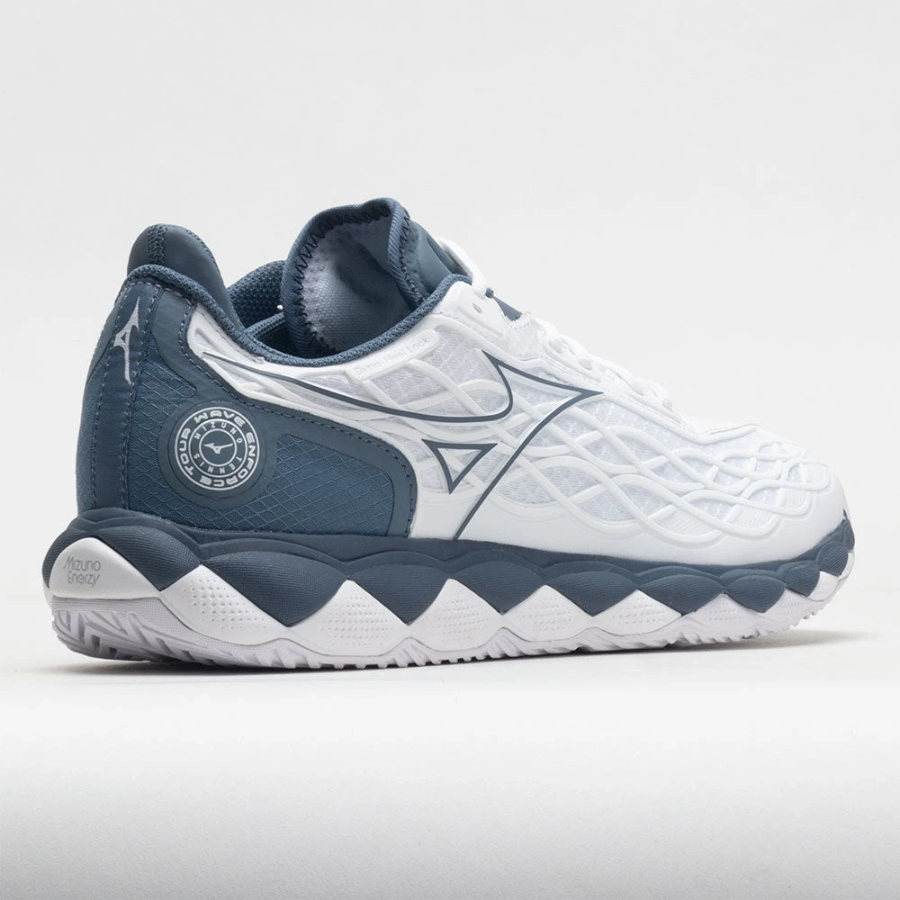 Mizuno Wave Enforce Tour AC Men's White/China Blue - Image 6