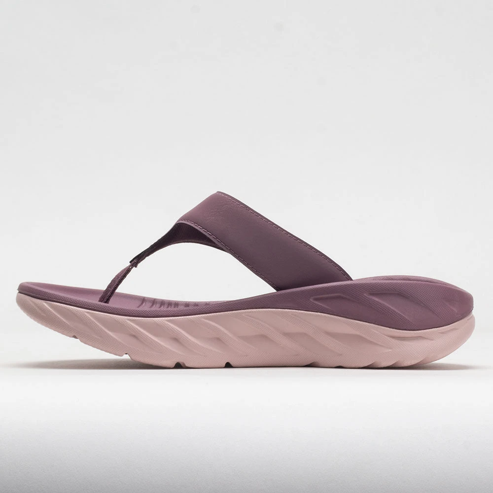 HOKA Ora Recovery Flip Women's Wistful Mauve/Peach Whip - Image 3