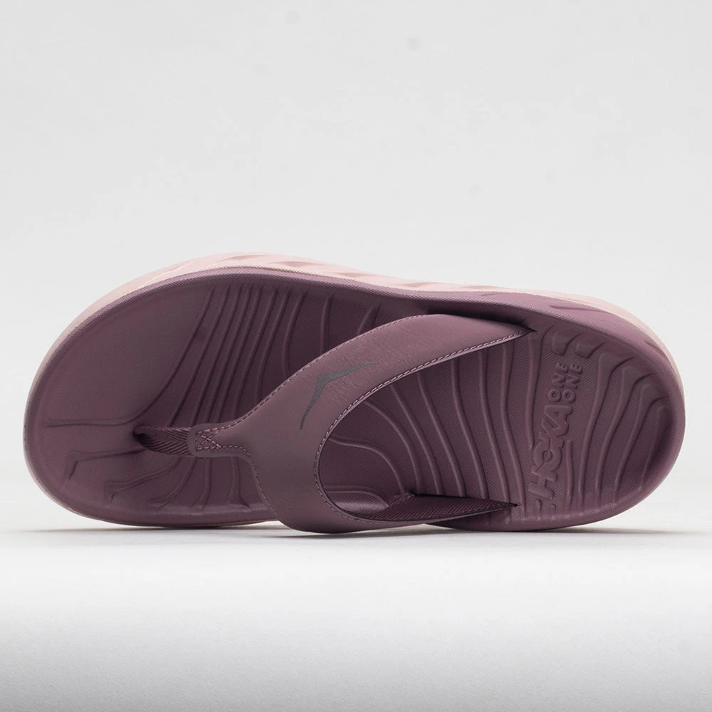 HOKA Ora Recovery Flip Women's Wistful Mauve/Peach Whip - Image 2