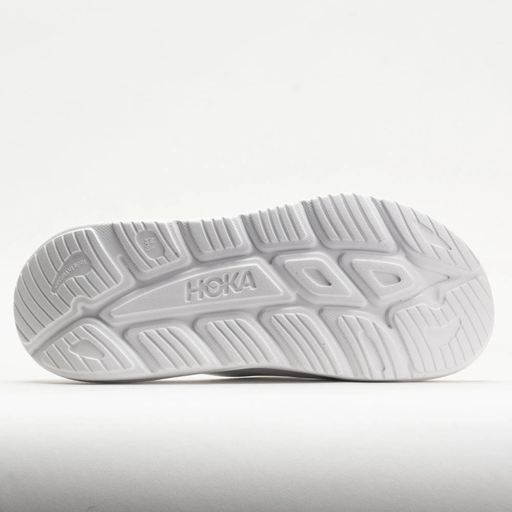 HOKA Ora Recovery Slide 3 Unisex White/White - Image 4