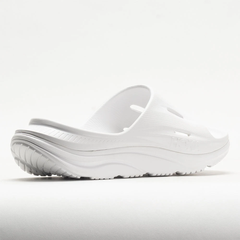 HOKA Ora Recovery Slide 3 Unisex White/White - Image 6