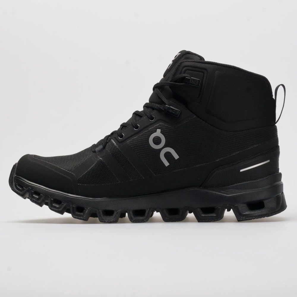 On Running On Cloudrock Waterproof Women's All Black - Image 2