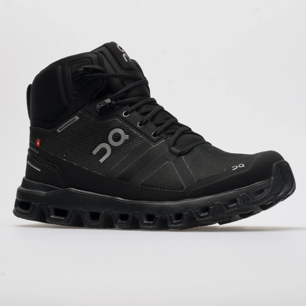 On Running On Cloudrock Waterproof Women's All Black - Image 5