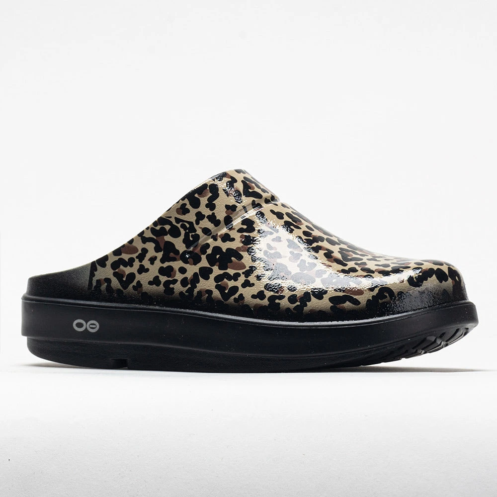 OOFOS OOcloog Limited Women's Black Leopard - Image 5