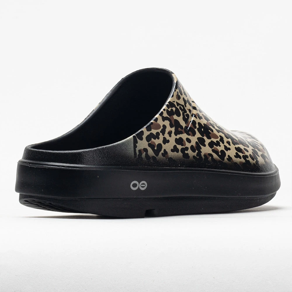 OOFOS OOcloog Limited Women's Black Leopard - Image 6