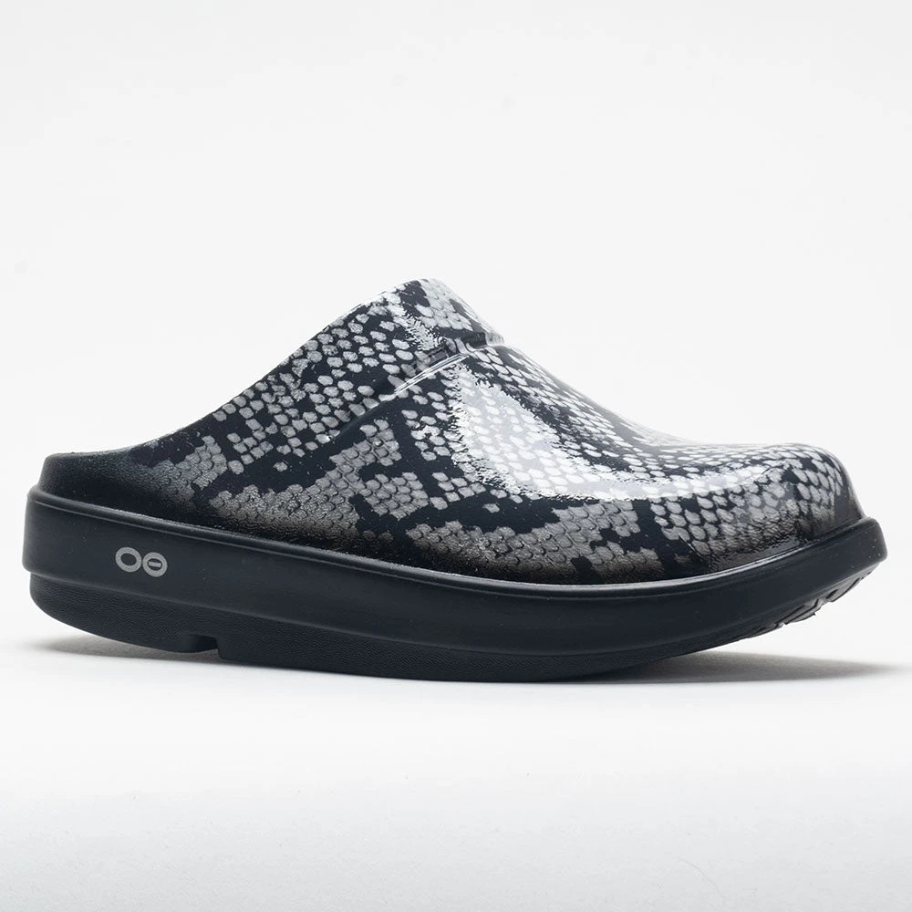 OOFOS OOcloog Limited Women's Black/Snakeskin - Image 5